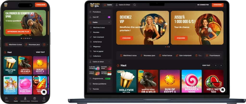 hollywin le casino en ligne
